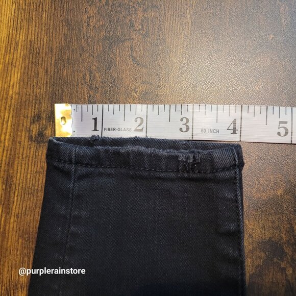 American Eagle Jeans 2 S Super Hi Rise Jegging Super Stretch X Black Wash Denim - Picture 11 of 12